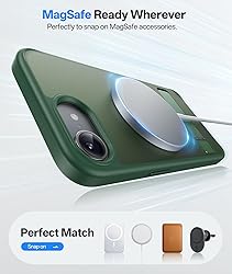 SIXBOX Magnetic for iPhone 16e Case, Built-in Stand