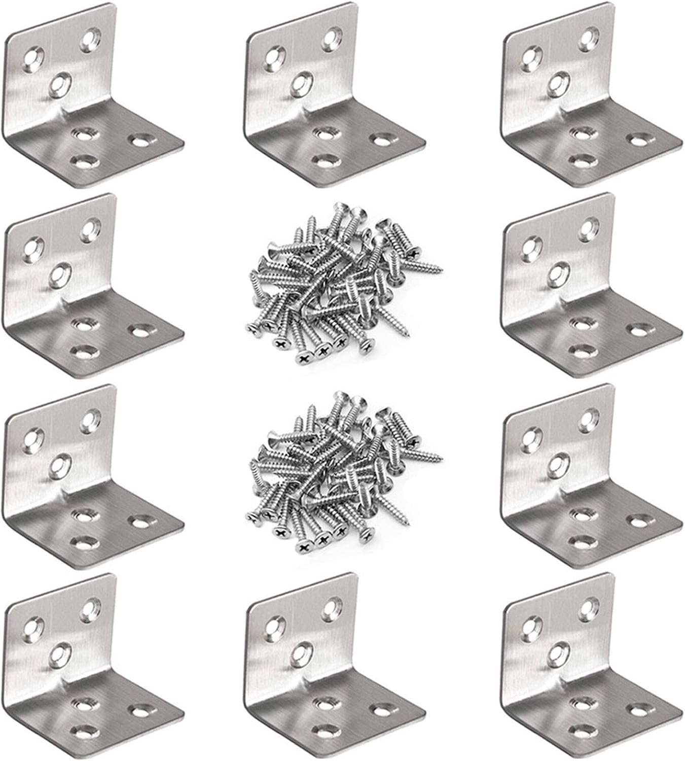 Corner Brackets Angle Connector Fastener Corner Brace Joint 90 Degree ...