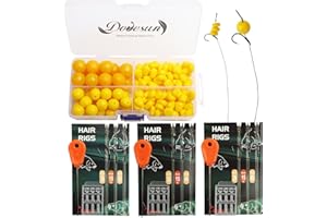 Dovesun 41PCS/151PCS Carp Fishing Hair Rigs Baits Carp Rigs Kit Fishing Equipment Accessories