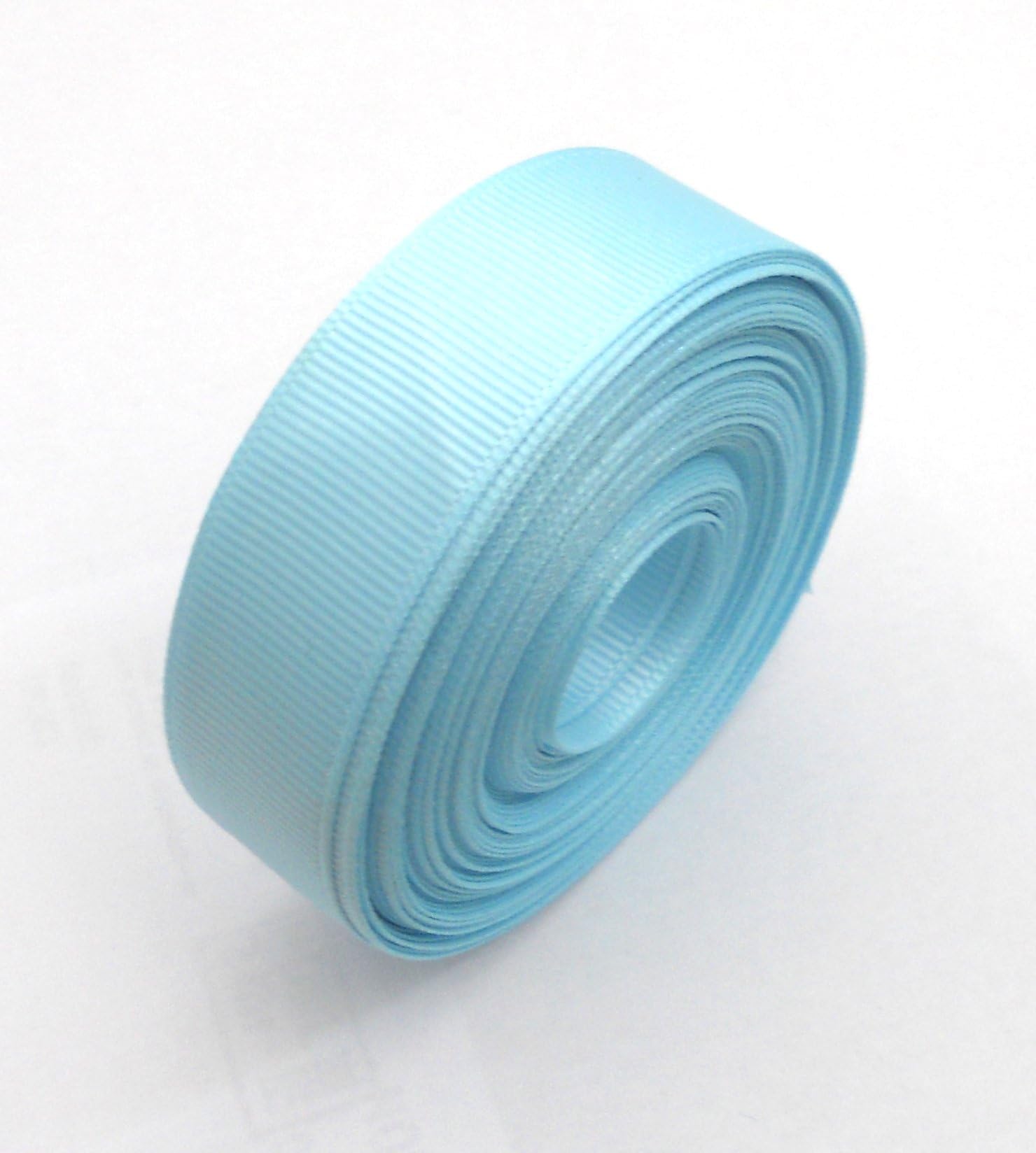 20 Mtr roll of Grosgrain ribbon; 20mm wide; Light Blue;