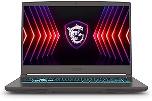 msi Thin A15 15.6” FHD 144Hz Gaming Laptop – Ryzen 5-7535HS, GeForce RTX 3050, 16GB DDR5, 512GB SSD, Thin & Light Design, Cooler Boost Cooling, Windows 11, B7UC-473US