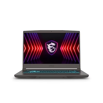 msi Thin A15 Gaming Laptop - 15.6" FHD 144Hz Display - Ryzen 5-7535HS Processor - GeForce RTX 3050 GPU - 16GB DDR5 RAM - 512GB SSD - Cooler Boost Cooling - Thin & Light - Windows 11 - B7UC-473US