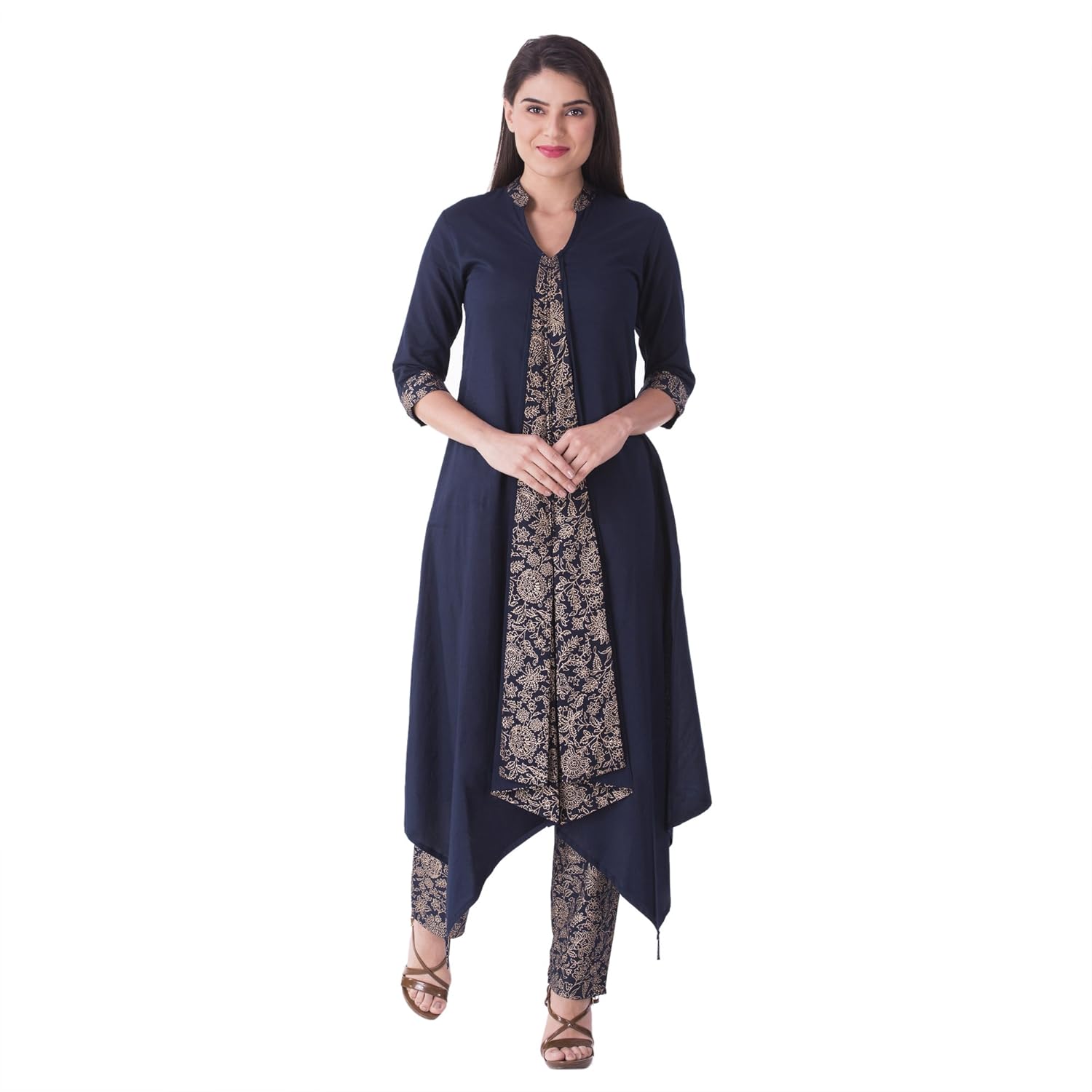 khushal women's cotton salwar suit set