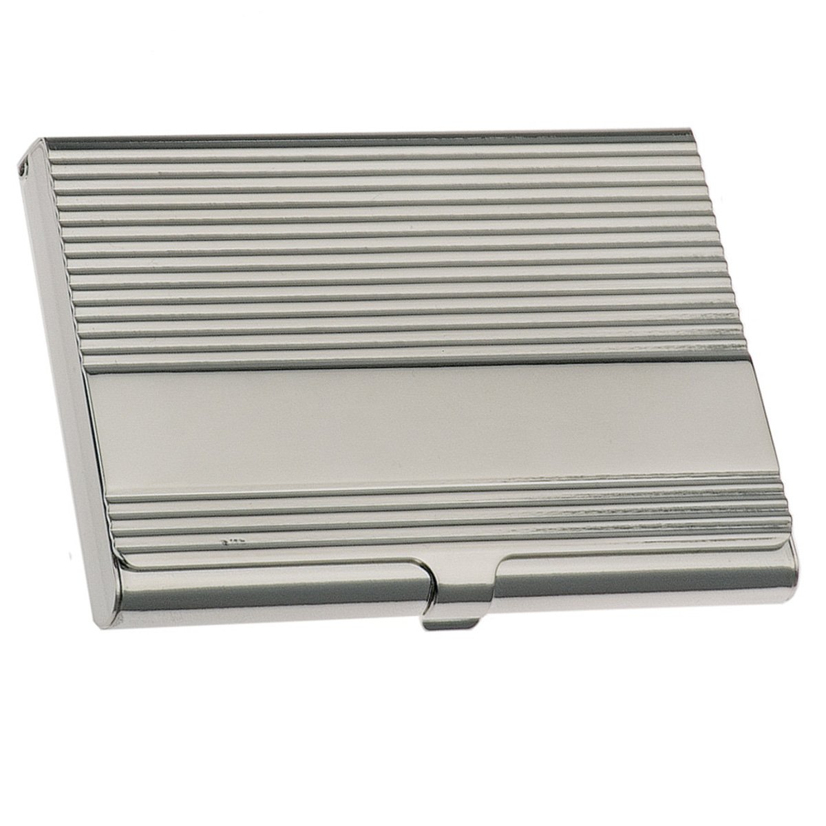 silberkanne Business Card Holder 9.5 x 6 cm Silver Plated in Premium Workman