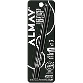 Almay All-Day Eyeliner Pencil, 205 Black, 0.01 oz | Waterproof, no-fade eyeliner glides on smoothly. Built-in sharpener. Up to 24HR wear. Hypoallergenic. Cruelty-free.