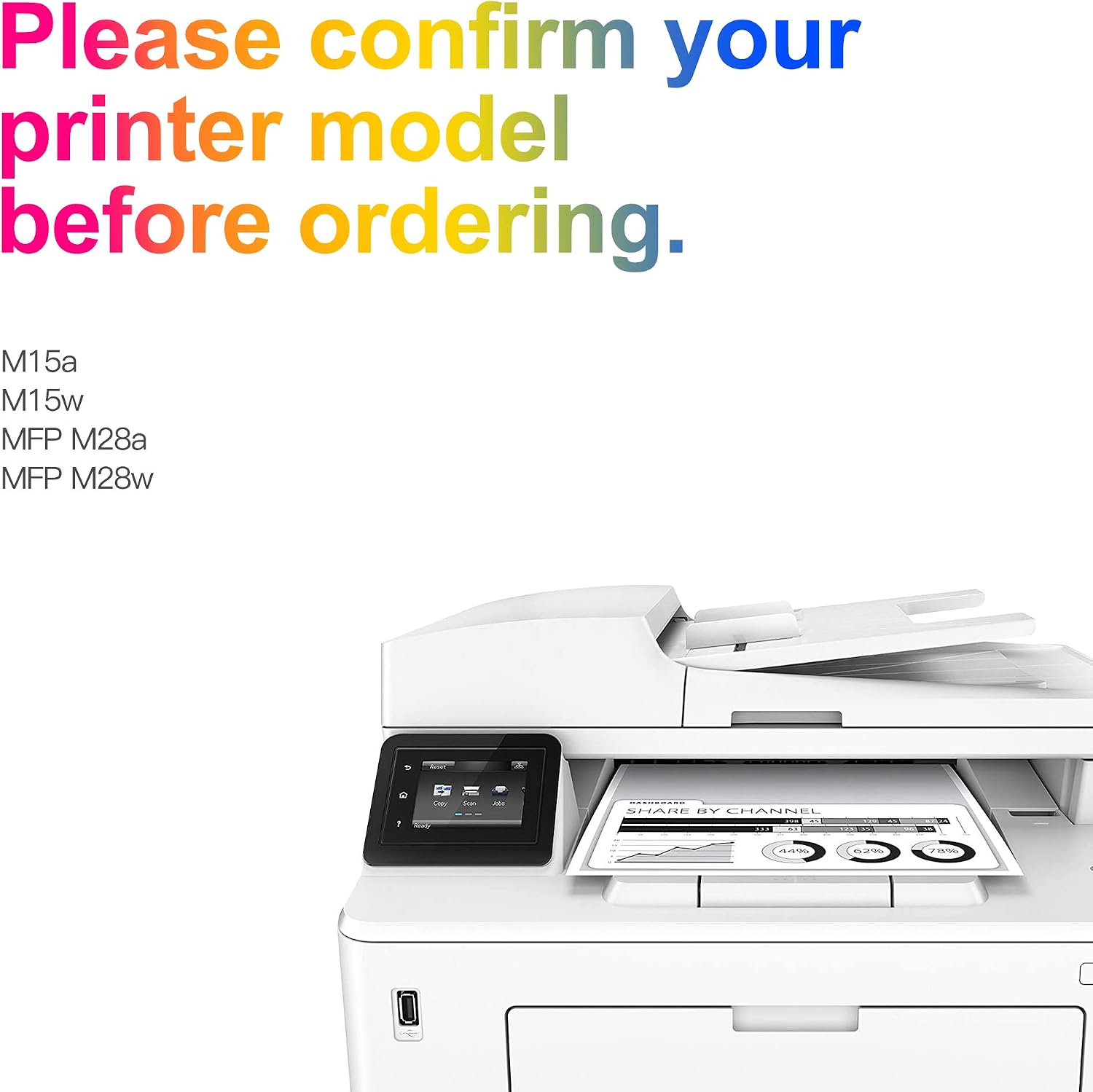 Uniwork Toner Cartridge Replacement for HP CF244A 44A Compatible with Laserjet Pro M15w M15a MFP M28w M28a (Black, 2-Pack) - Image 3