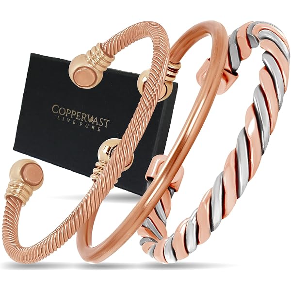 Bracelet Du Népal En Laiton Et Cuivre - Style Tressé, Sans Fermoir, Occasion
