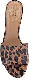 Vince Camuto Women's Linanna Heeled Sandal, Leopard