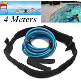 YYST 2.0M Pool Swim Training Leash - Resistance Tether Belt For Stationary Swimming Practice