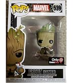 Funko Pop! Groot Con Stormbreaker – Figura De Vinilo De 9,5 Cm De Marvel Avengers Infinity War, Coleccionable Con Cabeza Móvil, Regalo Oficial Para Fans