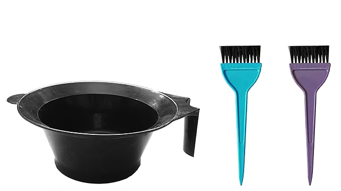Tarsiers Hair Dye Bowl and Brushes (Long)