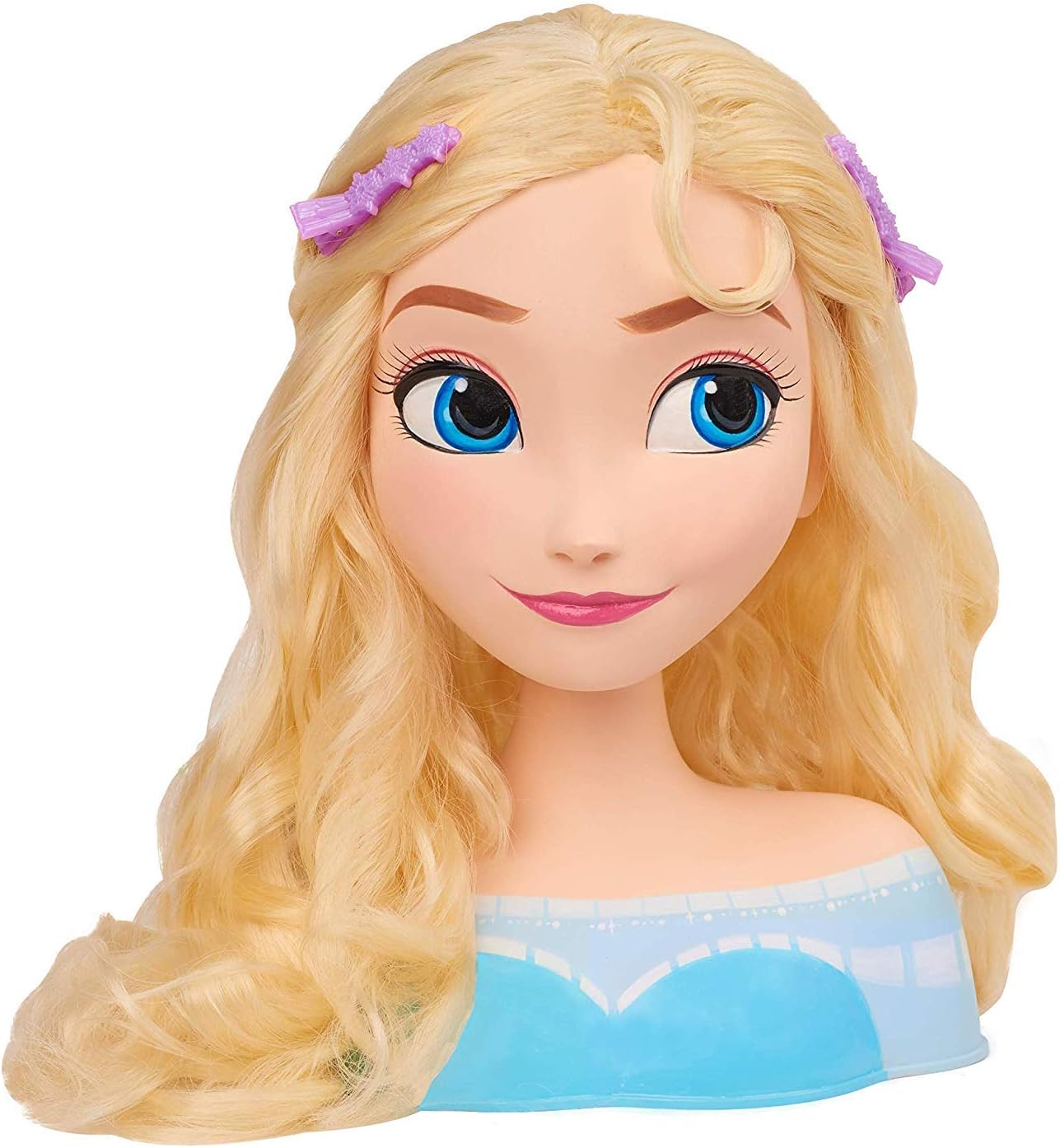 Amazon Disney ディズニー アナと雪の女王 エルサ スタイリングヘッド プリンセス おもちゃ 女の子 おしゃれ アクセサリー ヘアブラシ ヘアクリップ アナ雪 並行輸入品 コスメ アクセサリー おもちゃ