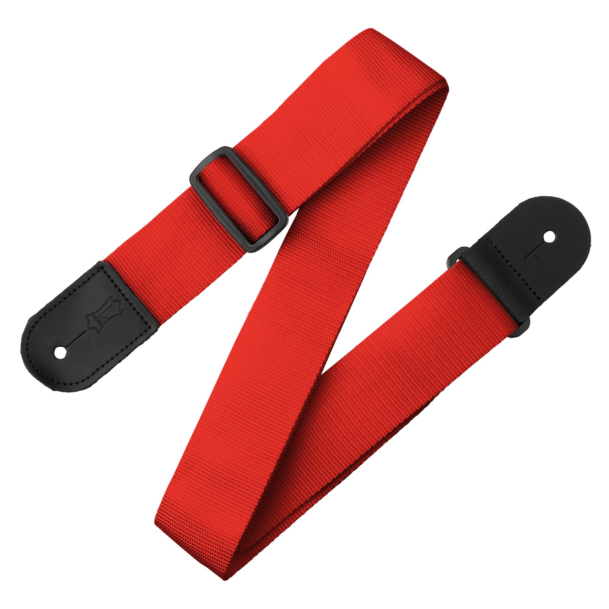 Levy's M8POLY-RED 2" Polypropylene With Poly Ends - Red