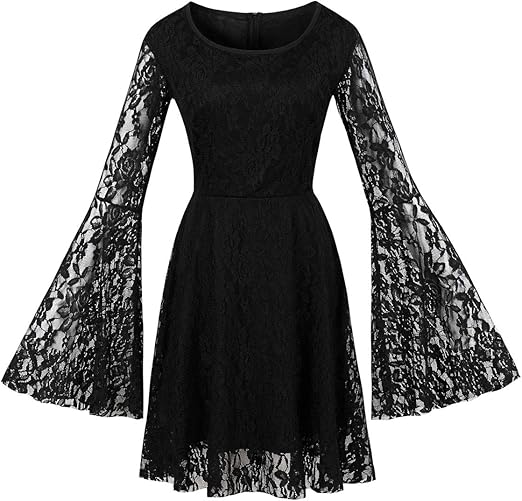 black witchy dress