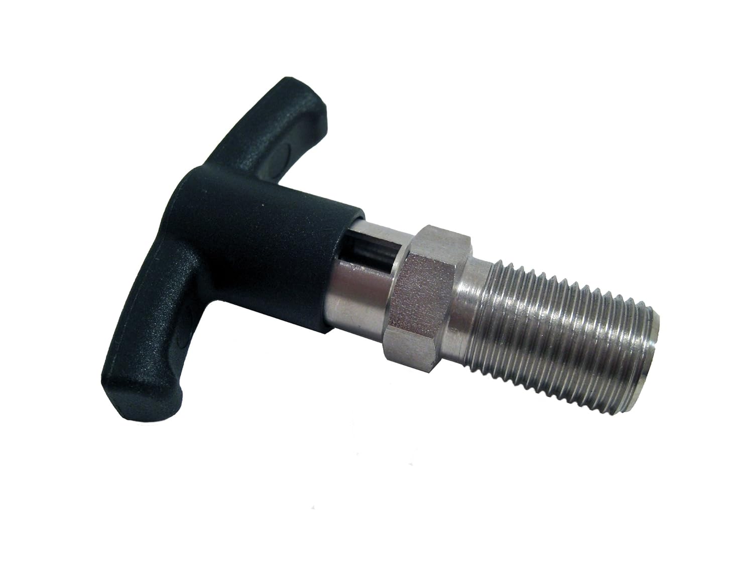 GN 817.4 Series Stainless Steel Indexing Plunger with THandle, Type C with Rest Position