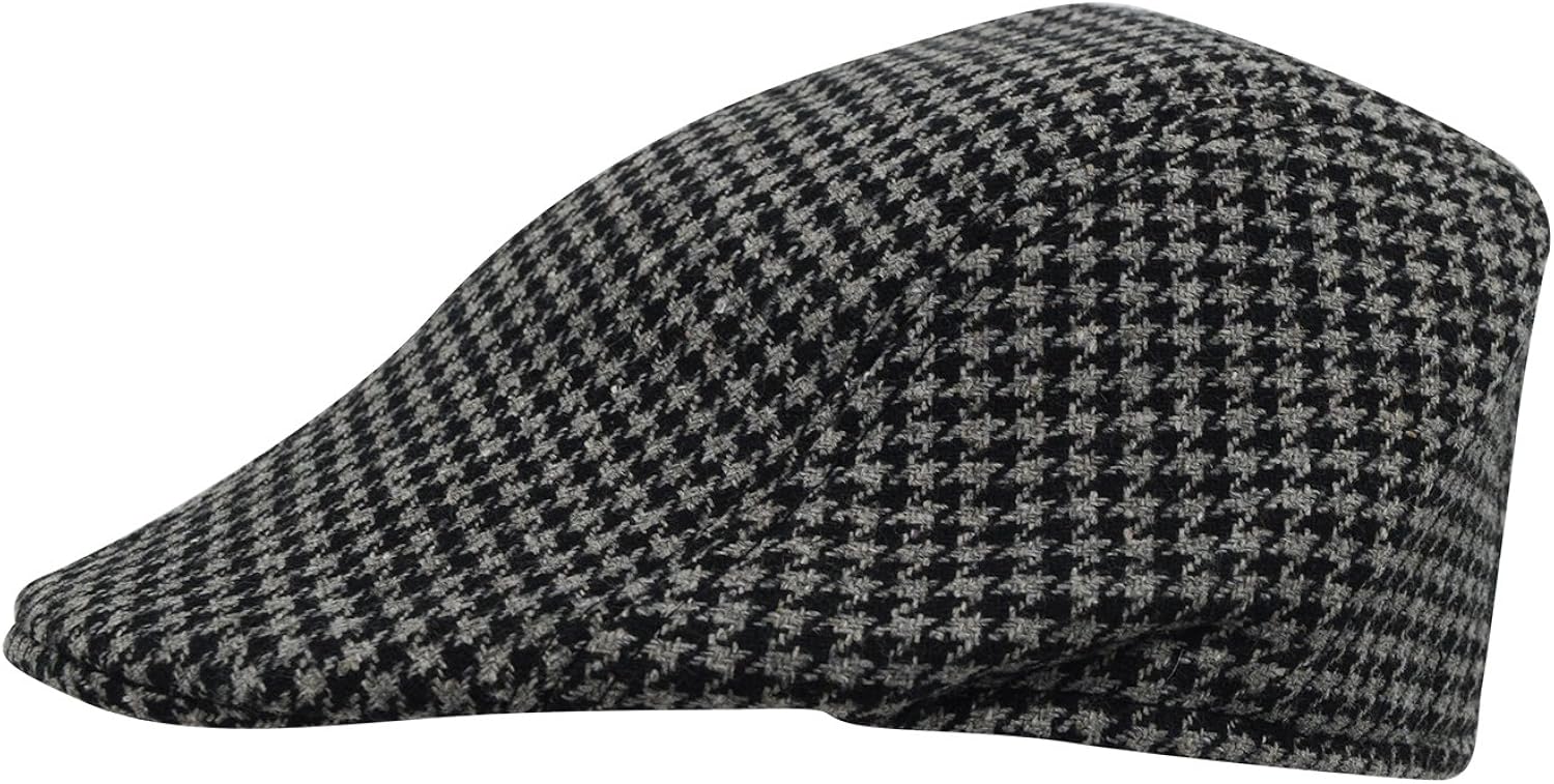houndstooth ivy cap