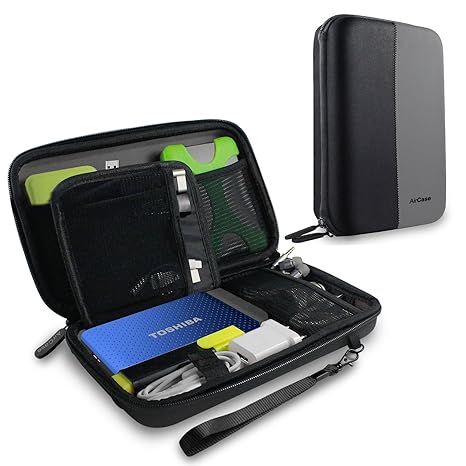 Aircase AP-GDO-109 Gadget Travel Organizer Bag (Gry)