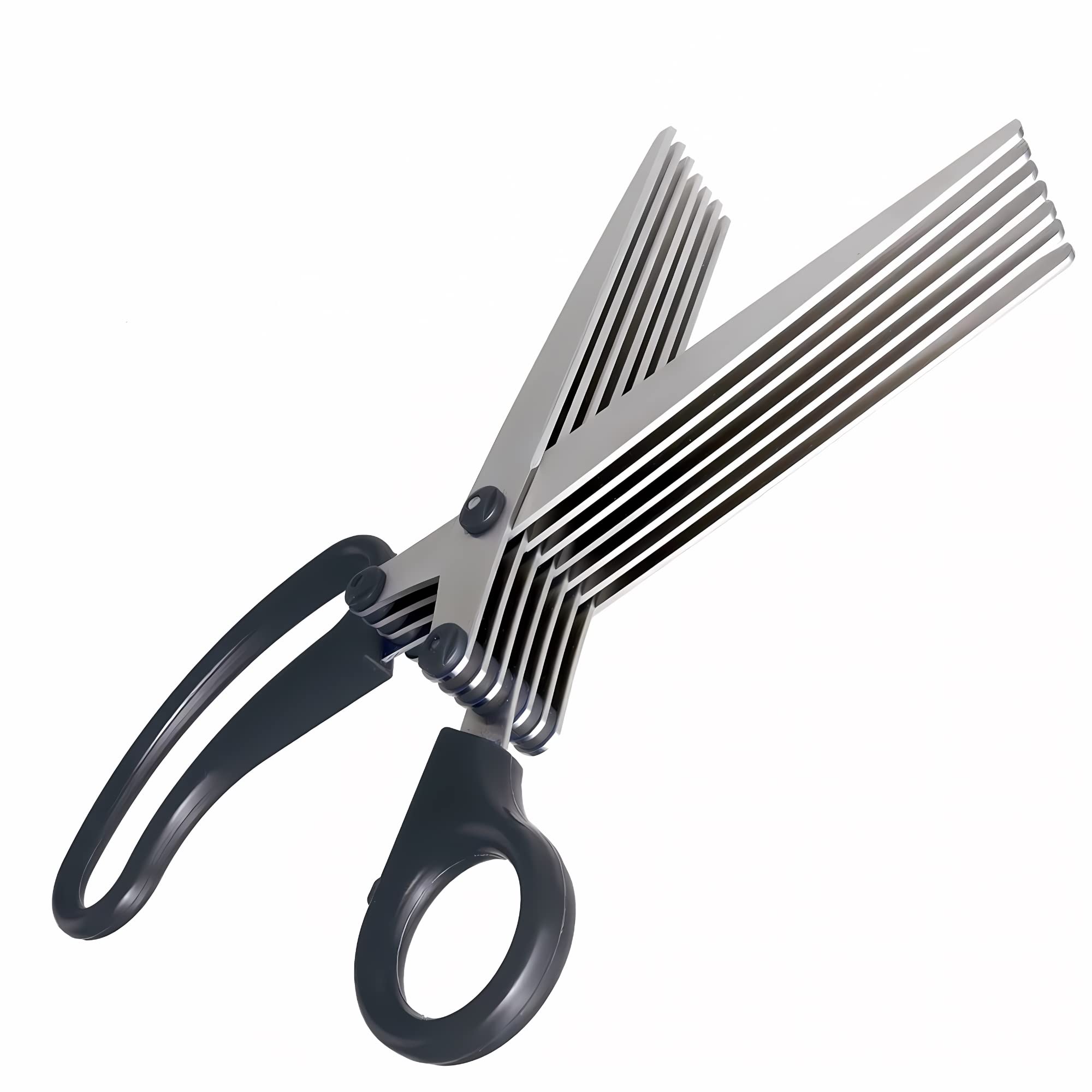 Sun-Star 7-Blade Shredder Scissors - 200 mm - Black