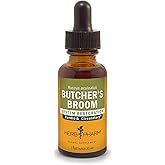 Herb Pharm Butcher's Broom Liquid ExtraCount for Cardiovascular and Circulatory Support, 1 Fl Oz