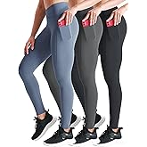 NELEUS Women's Yoga Pant Tummy Control High Waist Running Leggings with Pocket