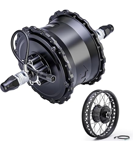 Amazon.com: 48V 1000W Brushless Rear Wheel Hub Motor for Fat Tire