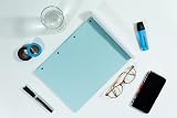 Silvine A4 Blue Paper Dyslexia Refill Pad 100 Pages Lined with Margin view 6