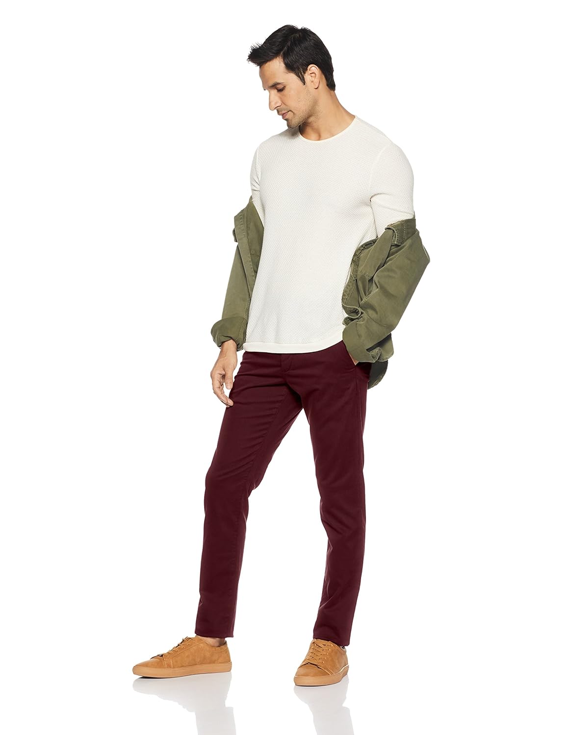 jack & jones men's cotton chinos