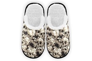 Umidedor Slippers Soft Memory Foam Non-Slip Indoor House Slippers Home Shoes For Bedroom Hotel Travel Spa