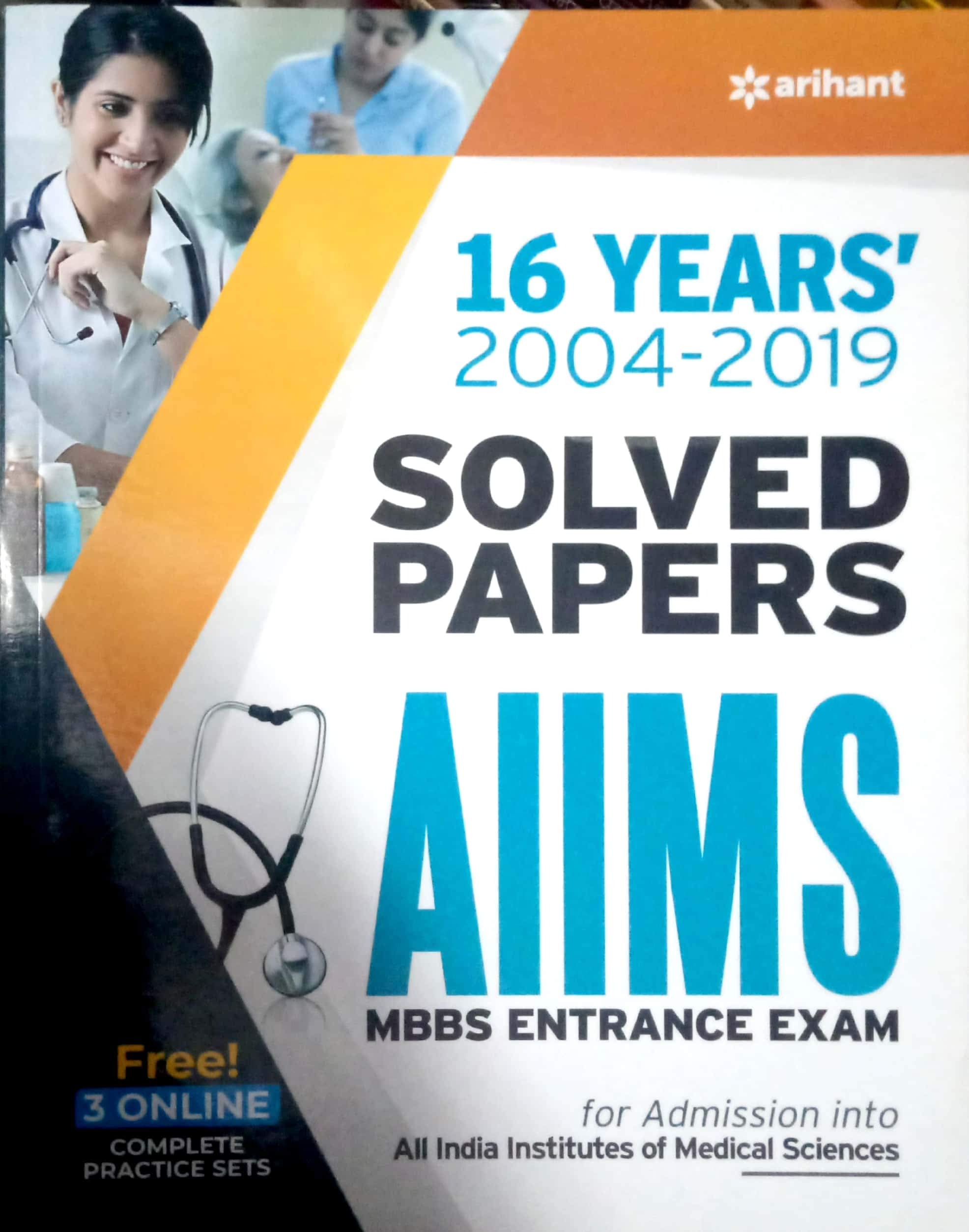 16 Years’ Solved Papers AIIMS MBBS