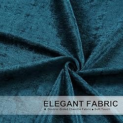 ELKCA Thick Double-Sided Chenille Valance for