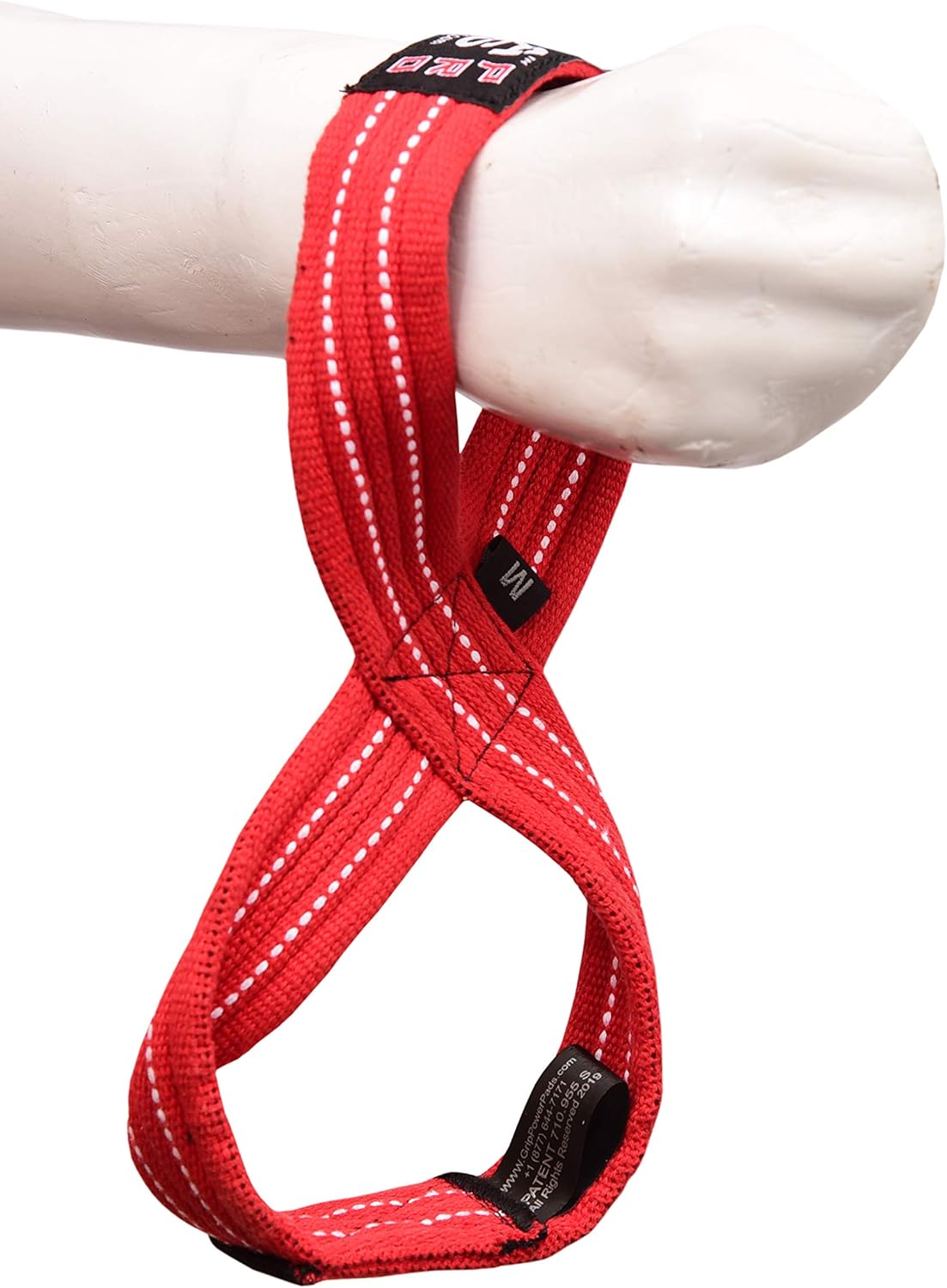 Deadlift Straps Figure 8 Lifting Straps The #1 Choice for Power Lifters weightlifters Workout Enthusiasts : Sports & Outdoors