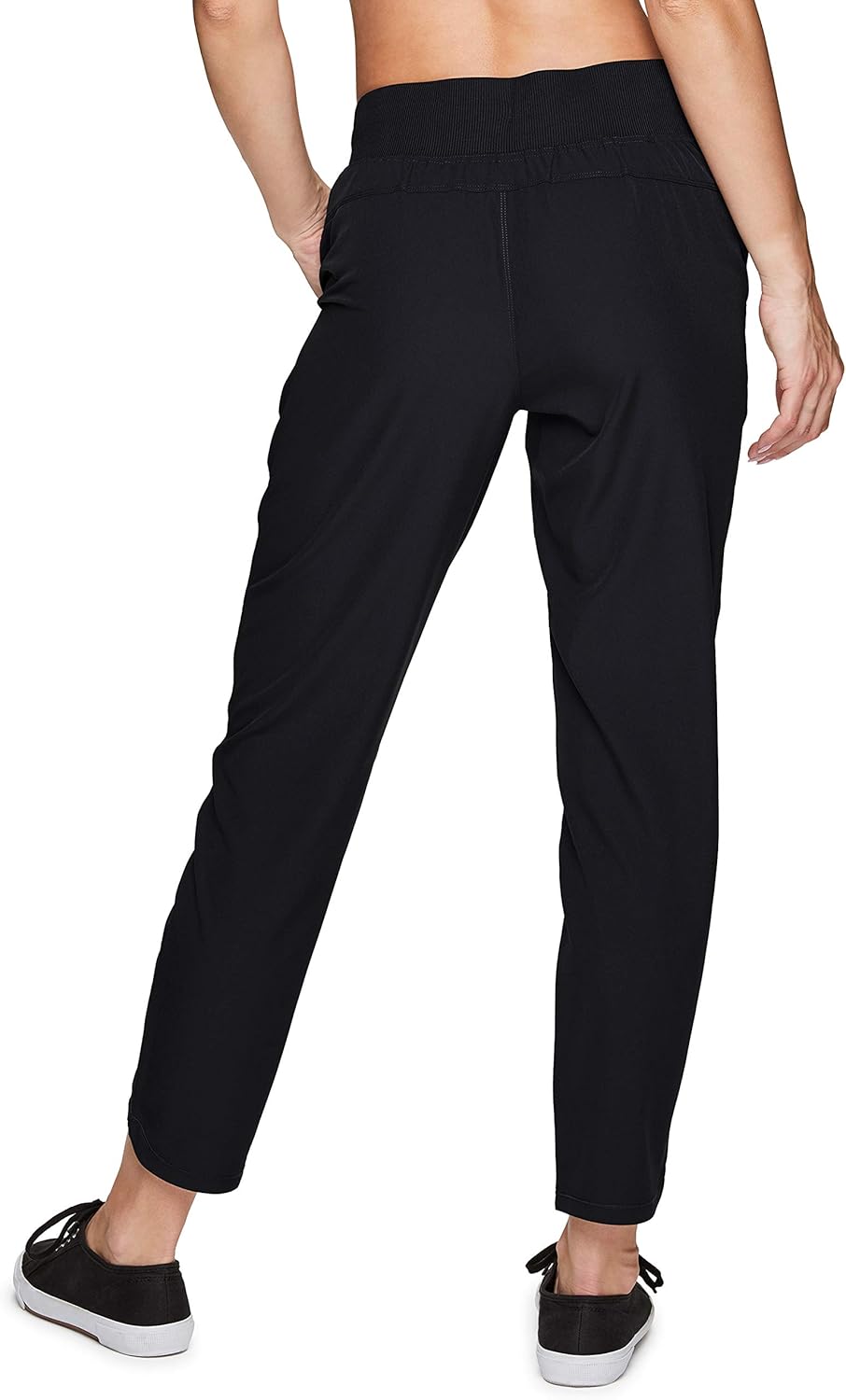 RBX Active Women's Relaxed Fit Lightweight Quick Drying Stretch Woven Pants with Pockets at  Women’s Clothing store