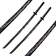 Polypropylene Katana Sword - Japanese Training Samurai Sword, Blunt Longsword, Martial Arts Practice Katana for Men and Women, Cosplay Sword, Safe, Easy, Fun, Durable