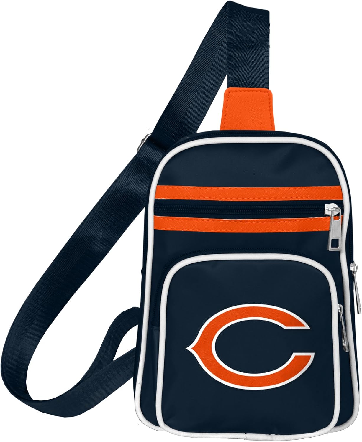 Littlearth NFL Chicago Bears Mini Cross Sling Bag Navy, 7" x 10" x 3" : Sports & Outdoors
