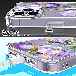 LUHOURI for iPhone 15 Pro Max Case with Screen