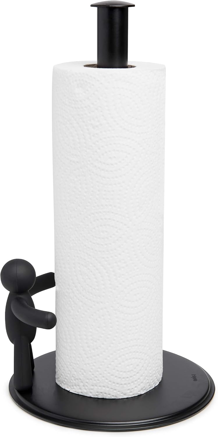Umbra Buddy Paper Towel Holder Stand for Kitchen Countertop, Unique
