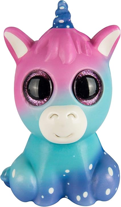 unicornio ojos brillantes