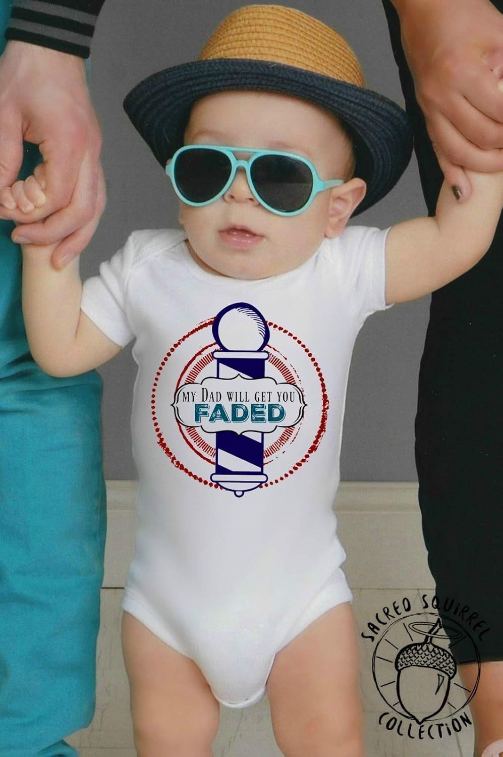 Amazon Com Barber Baby Toddler Kids Onesie Or Tshirt Size Options
