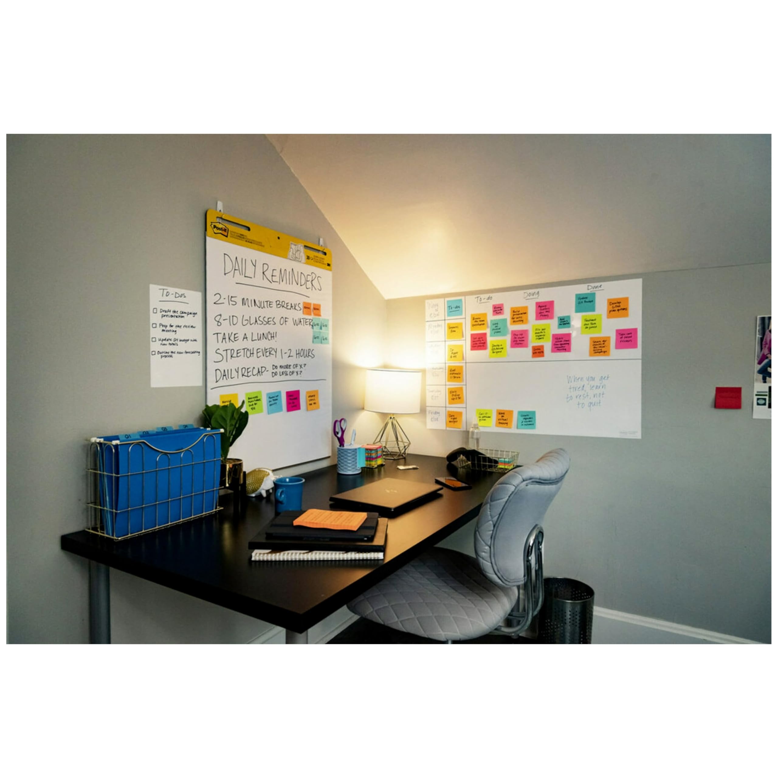 Post-it Super Sticky Easel Pad 25 x 30 Inches 30 Sheets/Pad 2 Pads (560) Large White Grid Premium Self Stick Flip Chart Paper Super Sticking Power