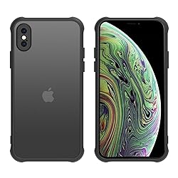 EUMADOVE for iPhone Xs Max Case Translucent Matte
