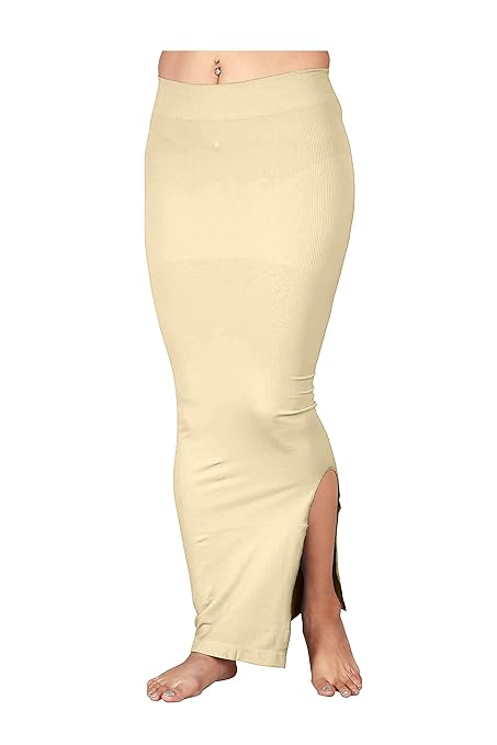 Women Microfiber Saree Shapewear Petticoat Waist Trimmer Thigh Slimmer