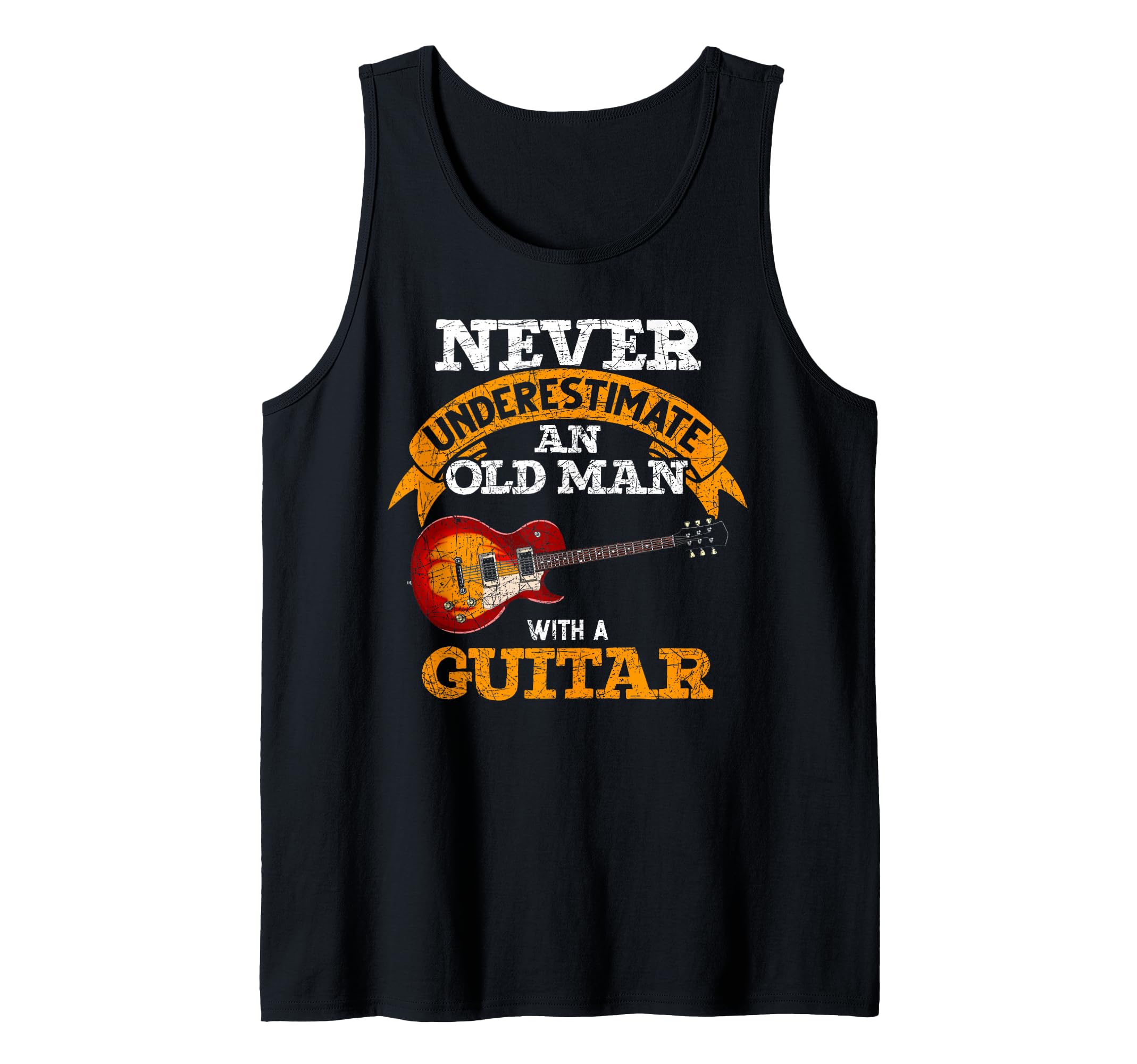 Retirement Guitar Player Retired Guitarist Musician Guitar Tank Top