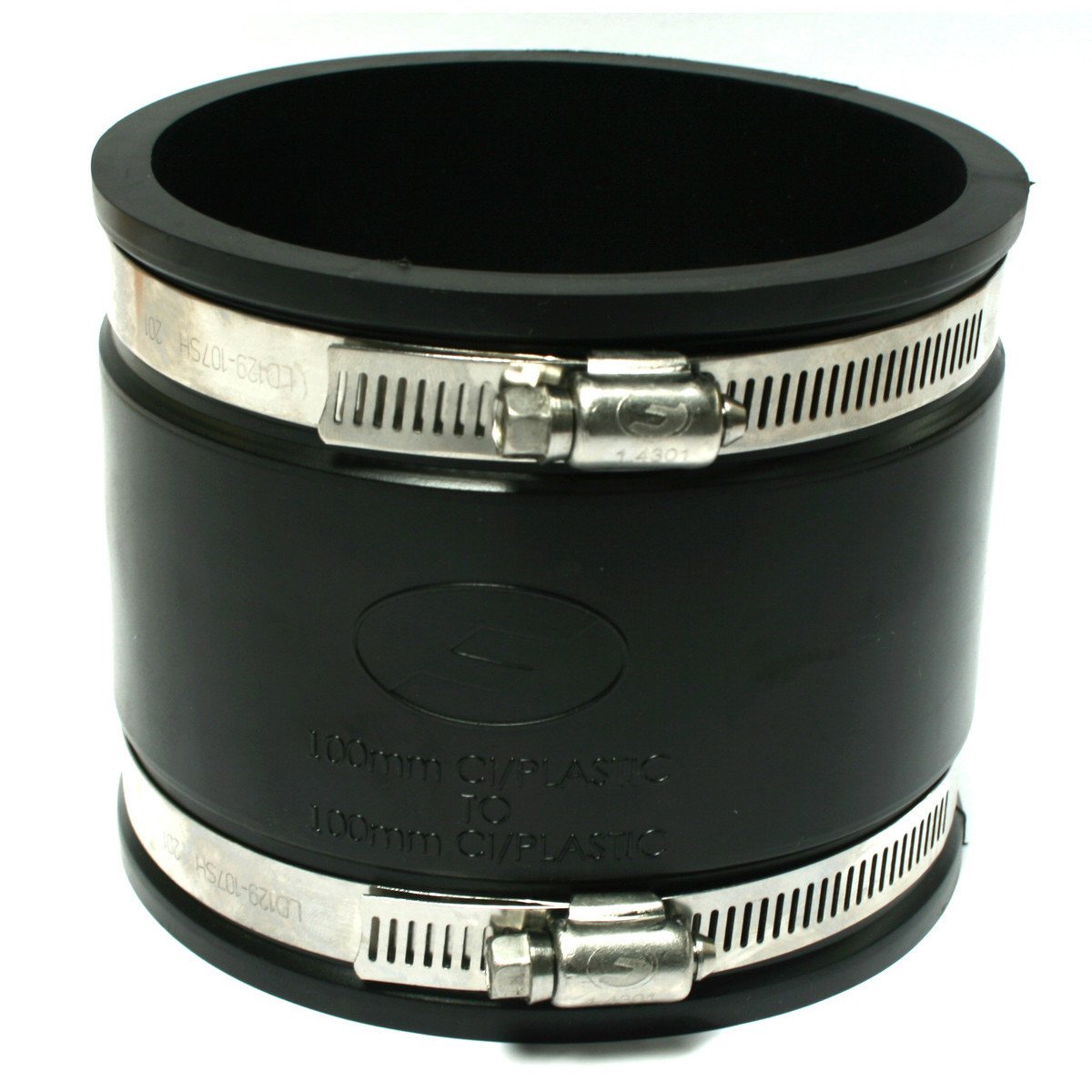 FERNCO FC-162-162 Jubilee Coupling 162-162 Straight Coupling (Fits 148-166mm)