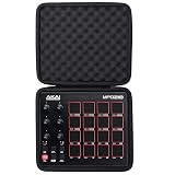 co2CREA Hard Travel Case replacement for Akai Professional MPD218 | MIDI Drum Pad Controller