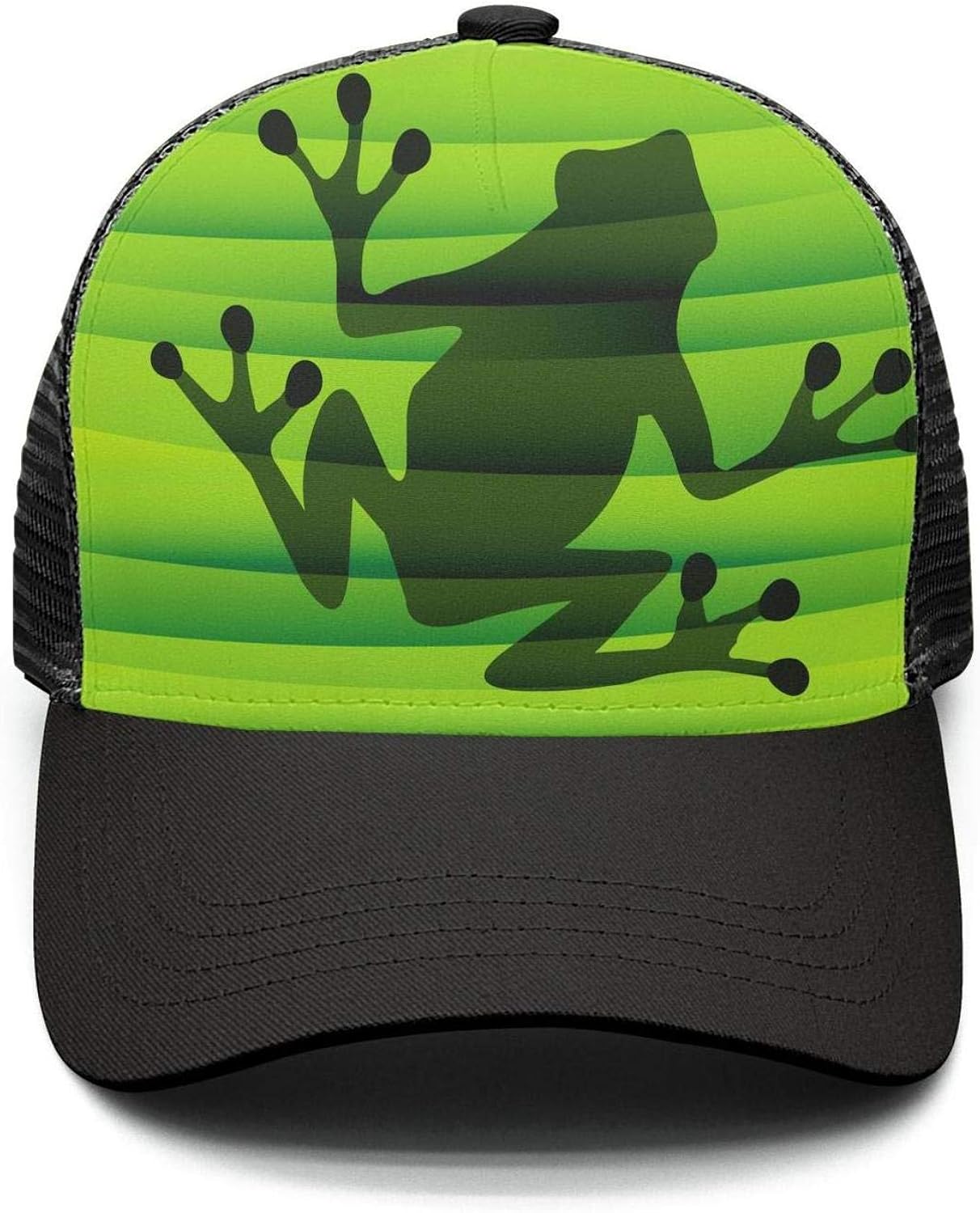 Rkouquhuaqi Unisex Frog Shower Baseball Caps Adjustable Outdoor Sports