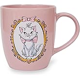 Disney The Aristocats Marie Purrfect Frame Ceramic Mug | Large 18-Ounce Coffee Cup For Espresso, Tea