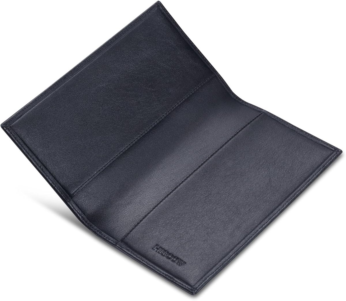 HISCOW Minimalist Checkbook Cover - Full Grain Leather at  Women’s Clothing store