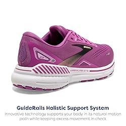Brooks Women's Sneaker, Orchid Black Purple, 9.5
