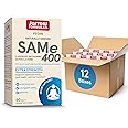 Jarrow Formulas Same 400 mg, Supports Joint Health, Liver Function, Brain Metabolism, 60 Tablets, Up to a 60 Day Supply,Pack of 12