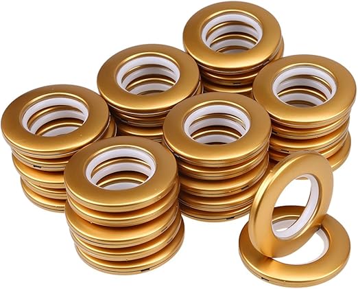 Amazon Com 32pcs Curtain Grommet Wcic Curtain Eyelet Rings Clips